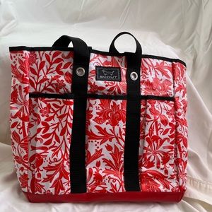 Scout Red and White Pocket Rocket Pocket Tote Bag